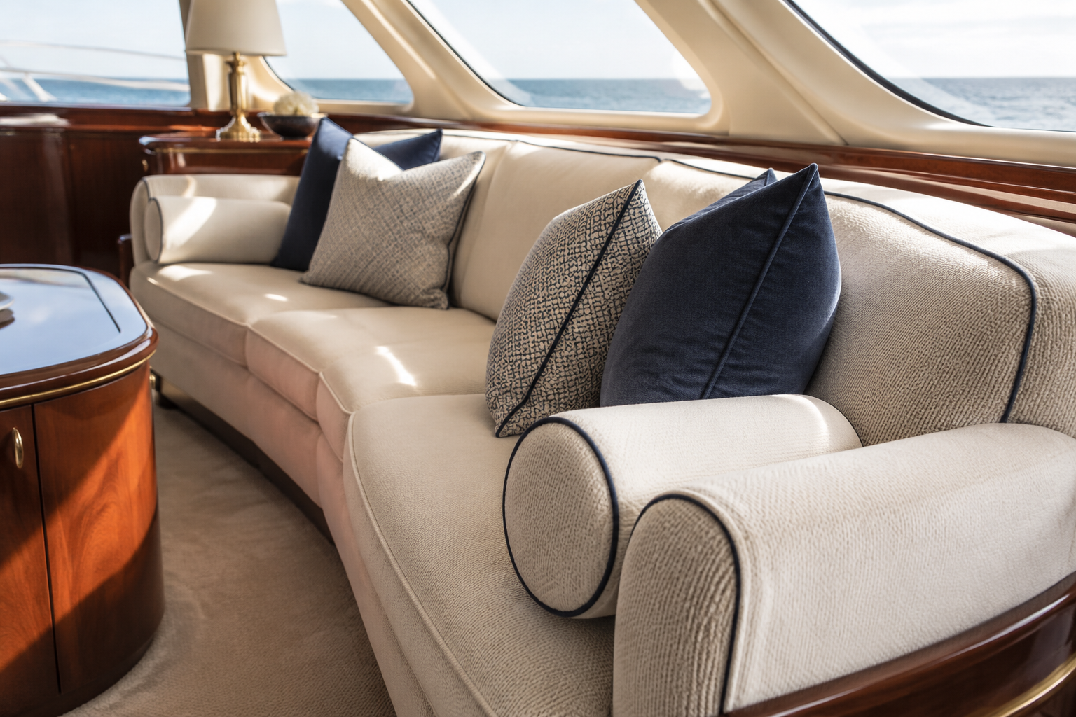 Yacht Interior Upholstery